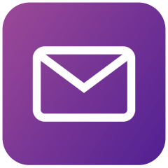 Email com preenchimento sólido